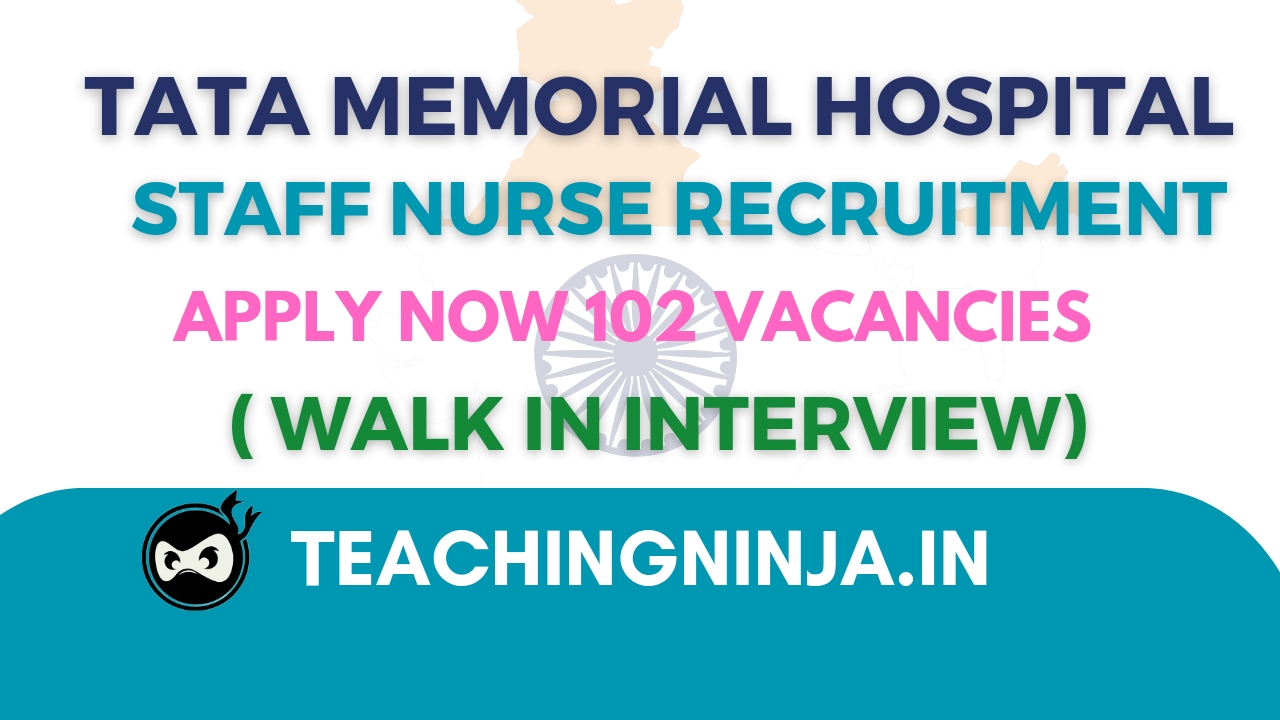 TMC Staff Nurse and Other Recruitment 2024