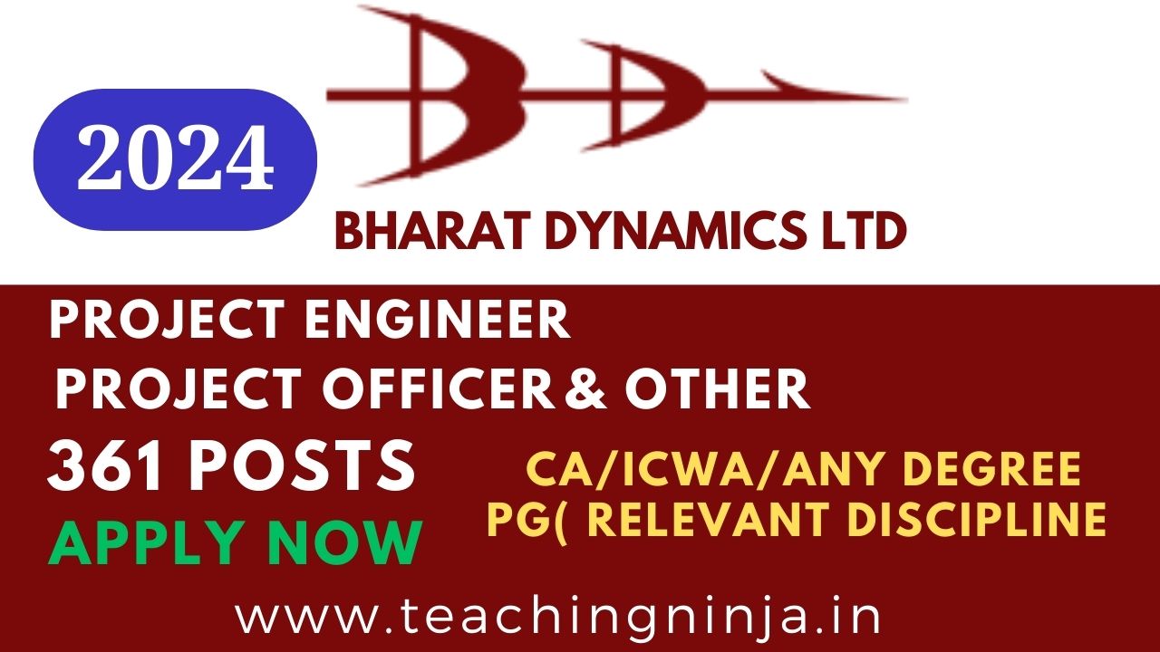 BDL Recruitment Project Engineer and Other 2024