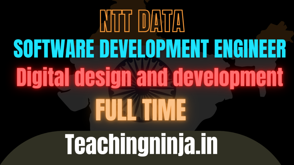 NTT DATA 2024 Software Development Engineers