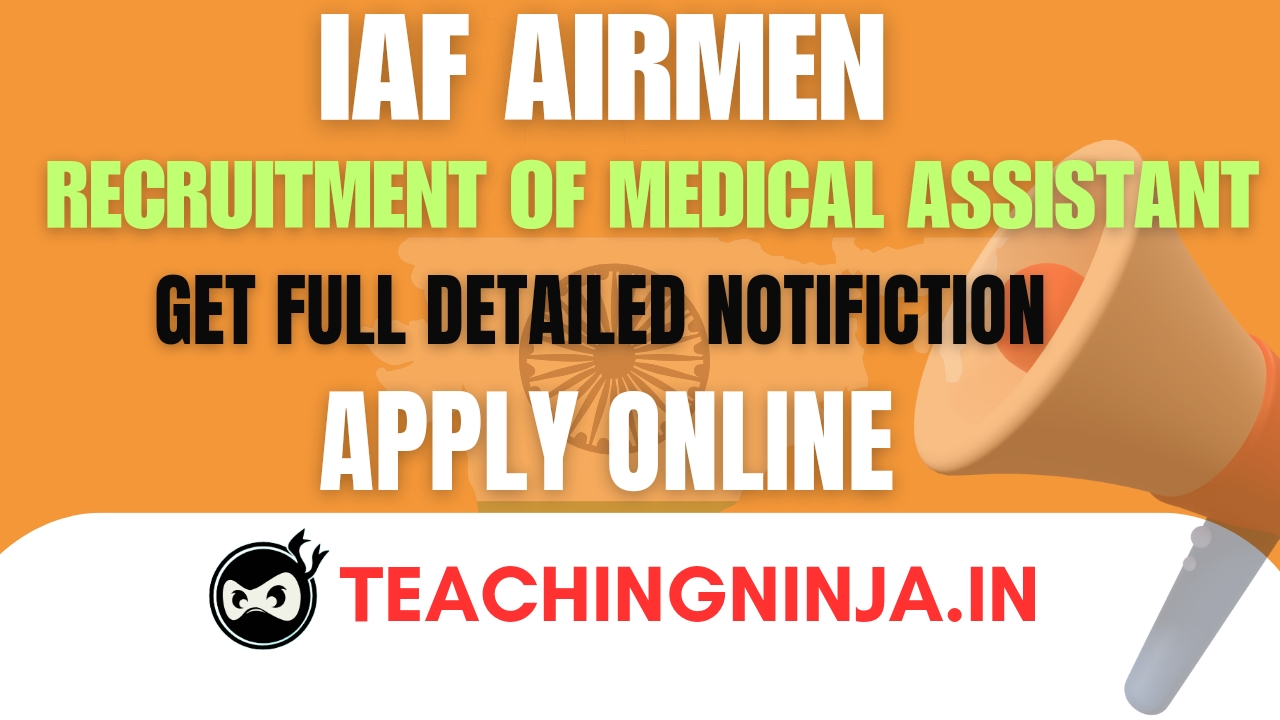 IAF Airmen Recruitment 2024 Group Y