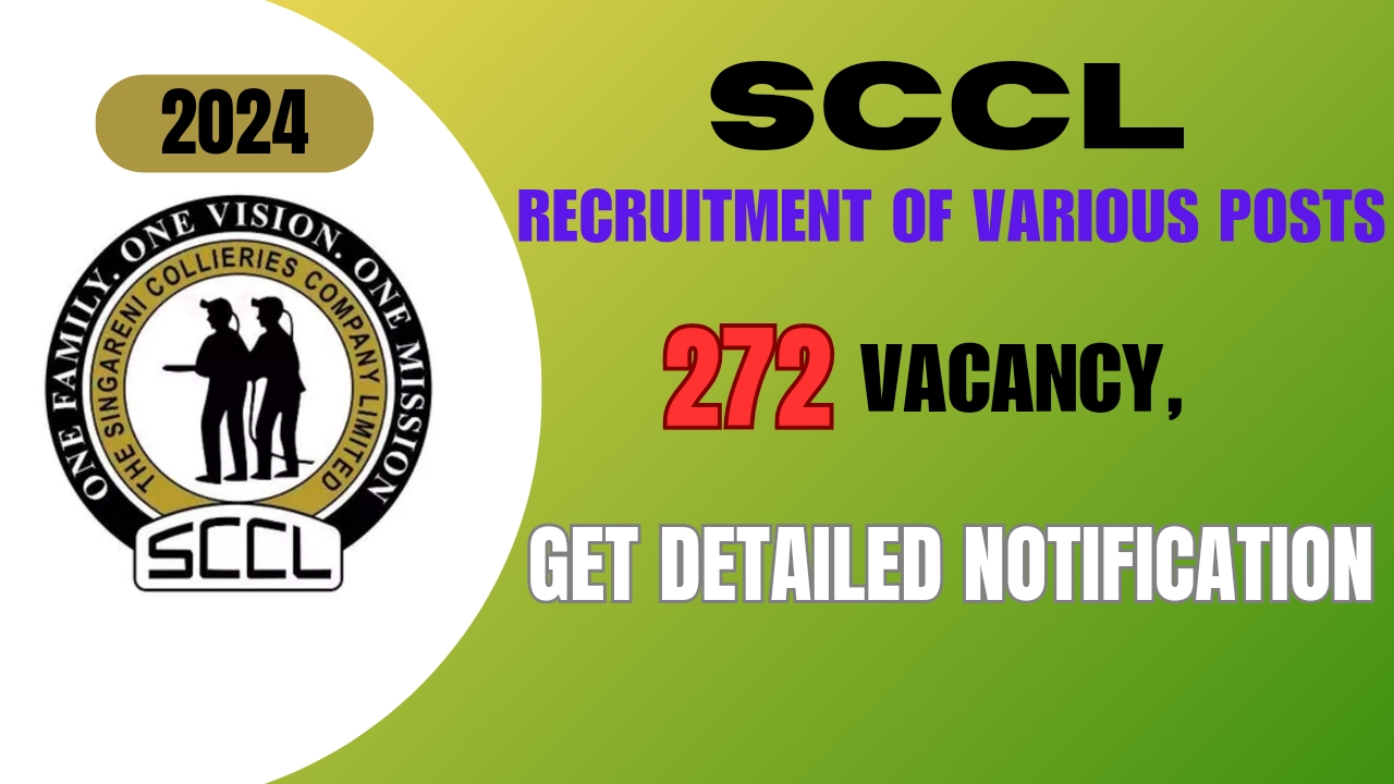 SCCL Management Trainee and Other 272 posts