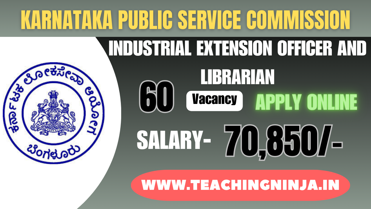 KPSC Vacancy Librarian And Other Group C 60 Posts Recruitment 2024 Apply Online Check Eligibility Details