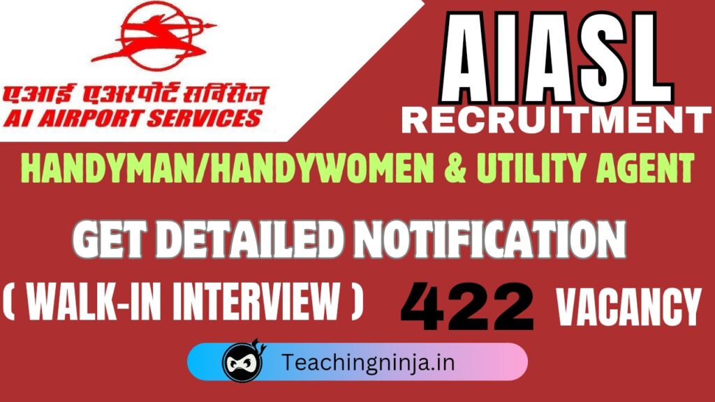 AIASL Handyman and Other Recruitment 2024 Apply