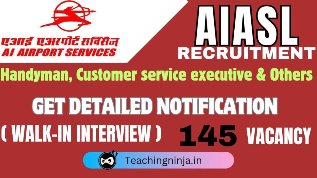 AIASL Handyman and Other Recruitment 2024 Apply