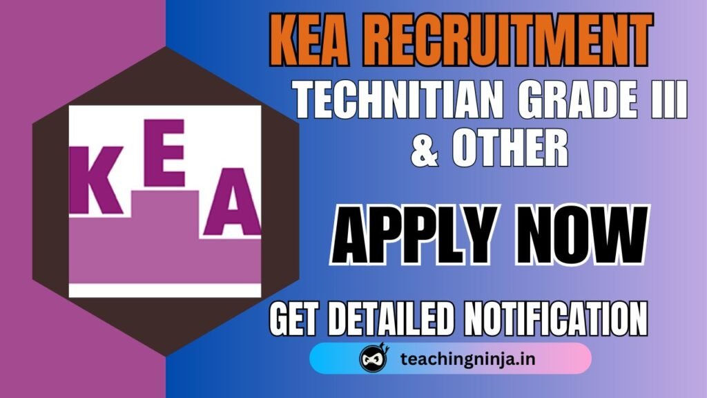 KEA Technician Grade III And Other 74 Posts