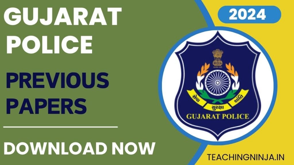 Gujarat Police All Previous Papers Download Pdf