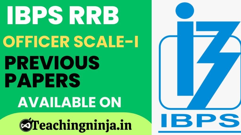 IBPS RRB PO 2023 All Previous Papers Download Pdf