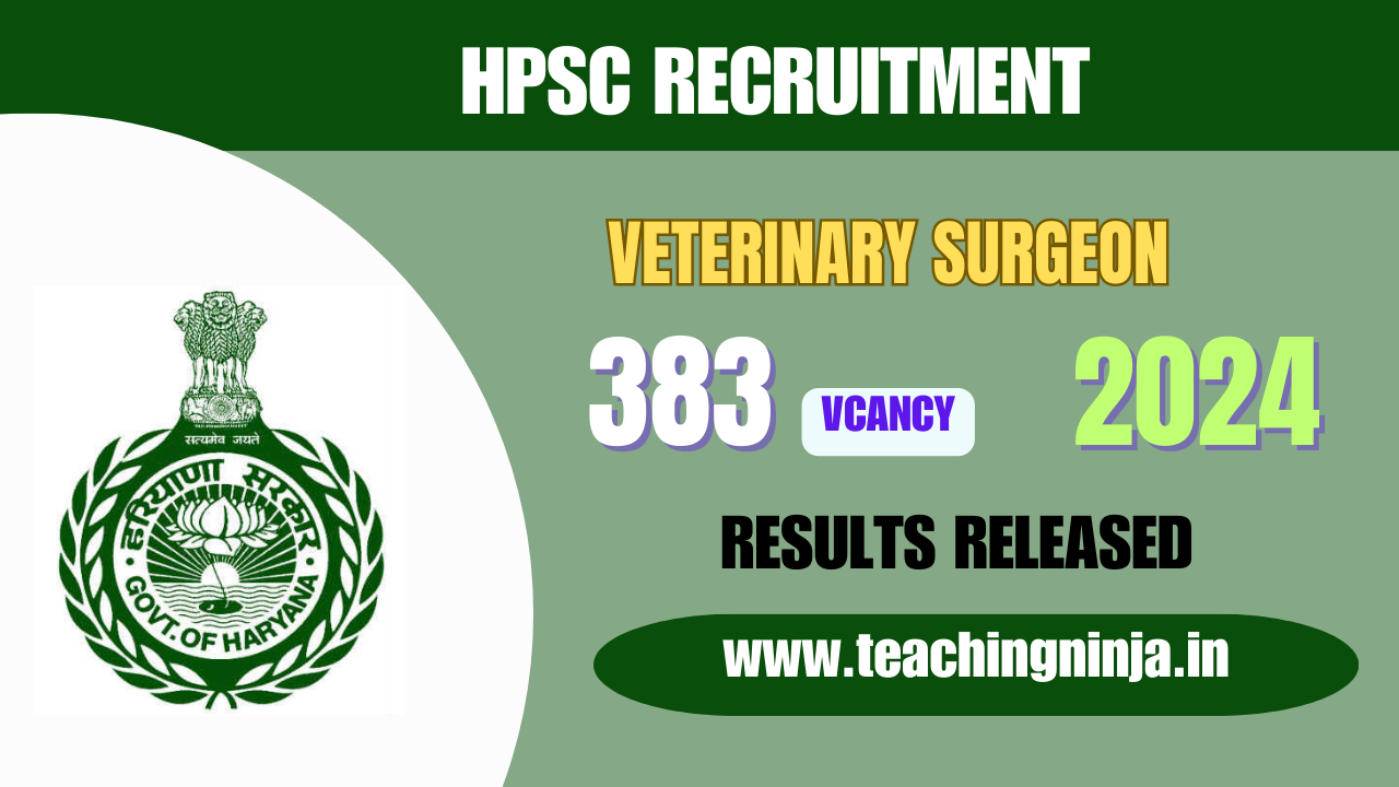 HPSC Results 2024 Veterinary Surgeon Results Released