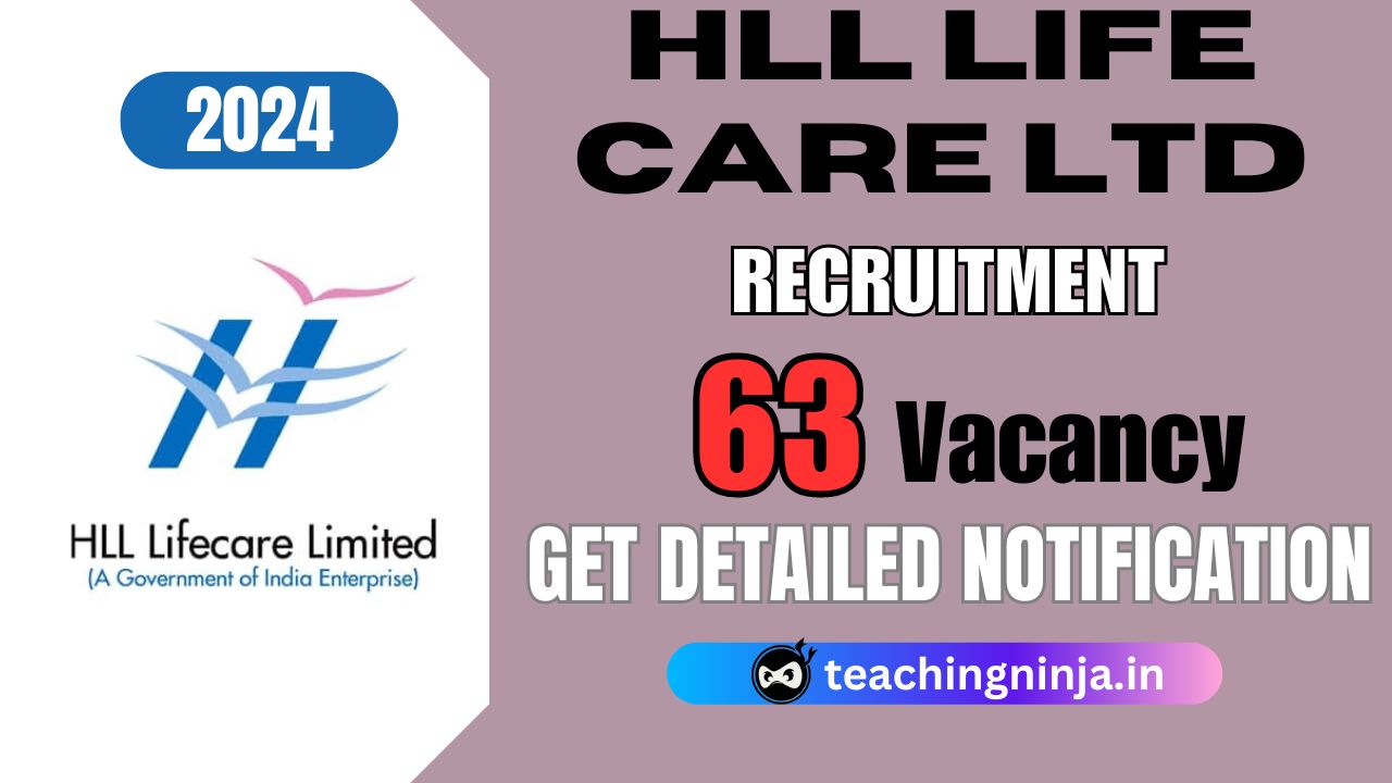 HLL Lifecare Limited Recruitment 2024