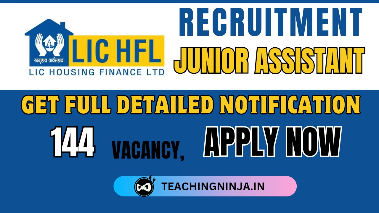 LIC HFL Junior Assistant 200 Posts Recruitment