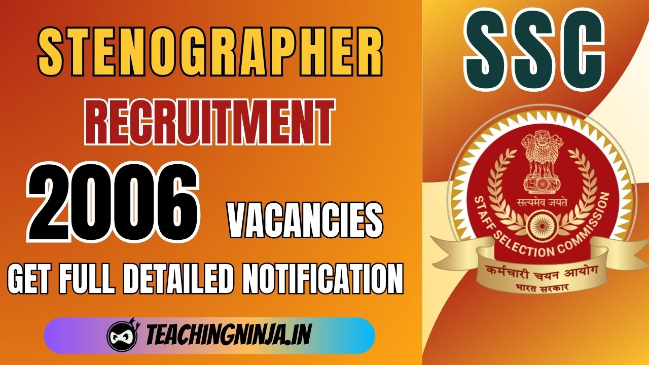 SSC Stenographer Grade C and D 2006 Posts