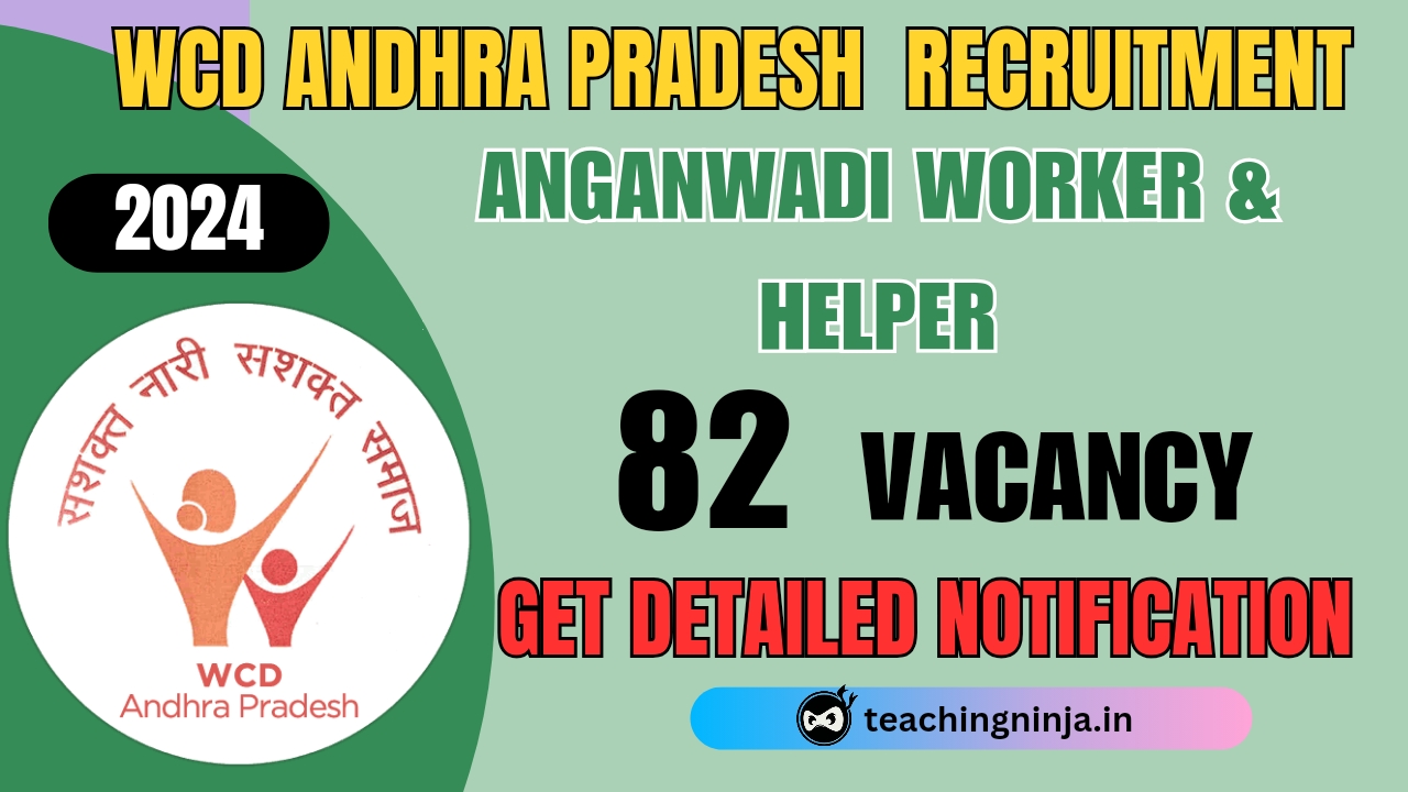 WCD Ananthapuramu Recruitment 2024 Anganwadi