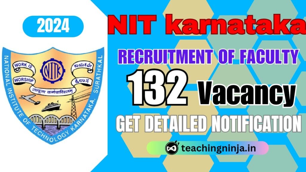 NIT Jalandhar Faculty 132 Posts Recruitment 2024