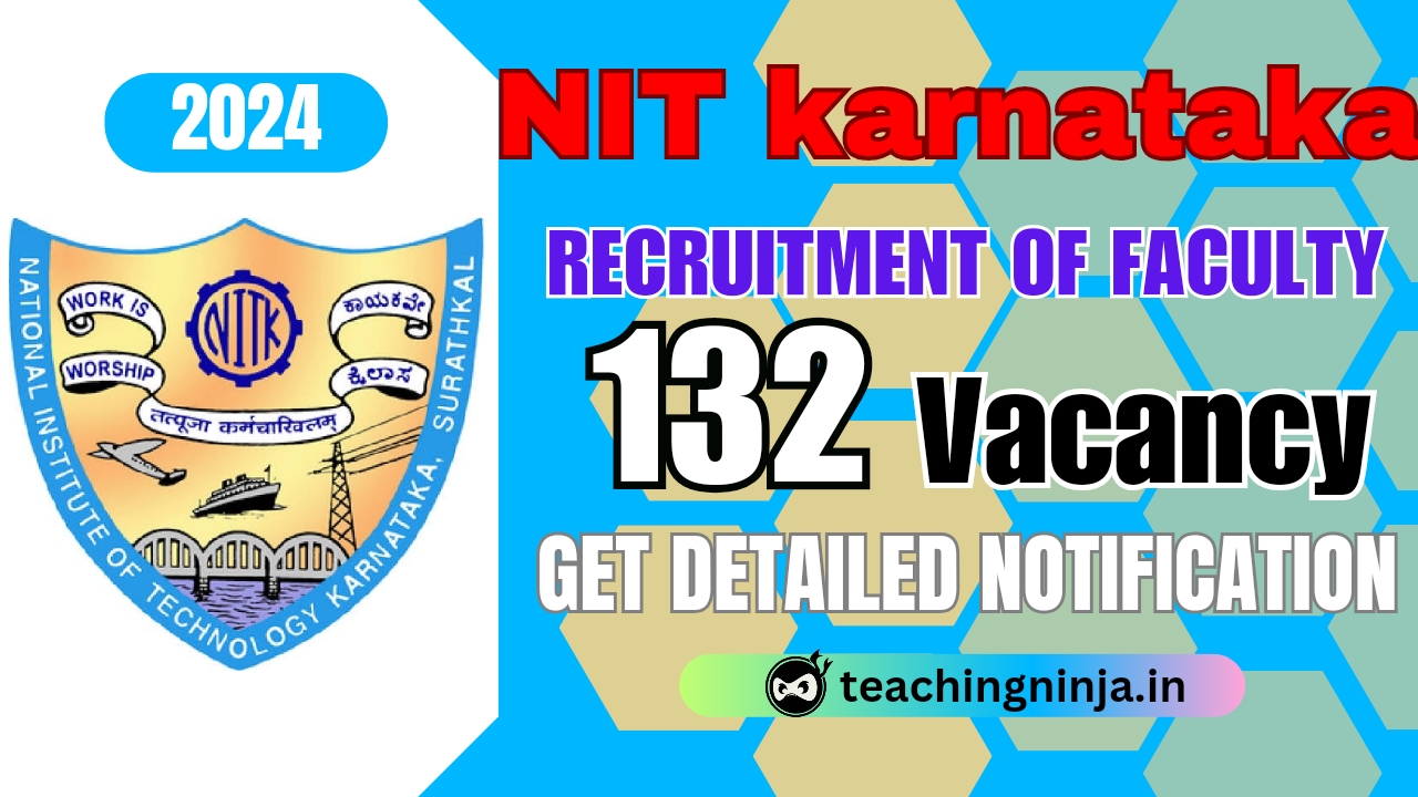 NIT Jalandhar Faculty 132 Posts Recruitment 2024