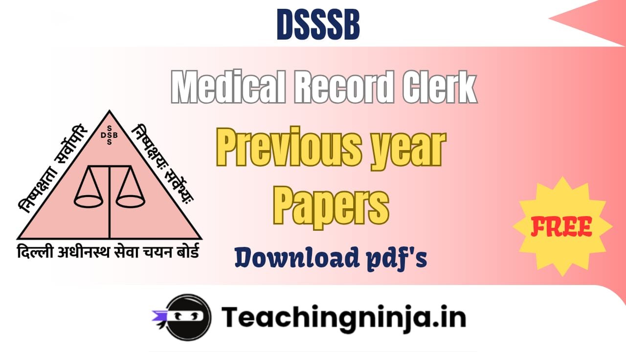 DSSSB Motor Vehicle Inspector Old Previous Papers