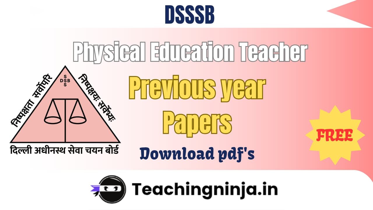 DSSSB PET Recent Question papers 2021 Shifts pdf