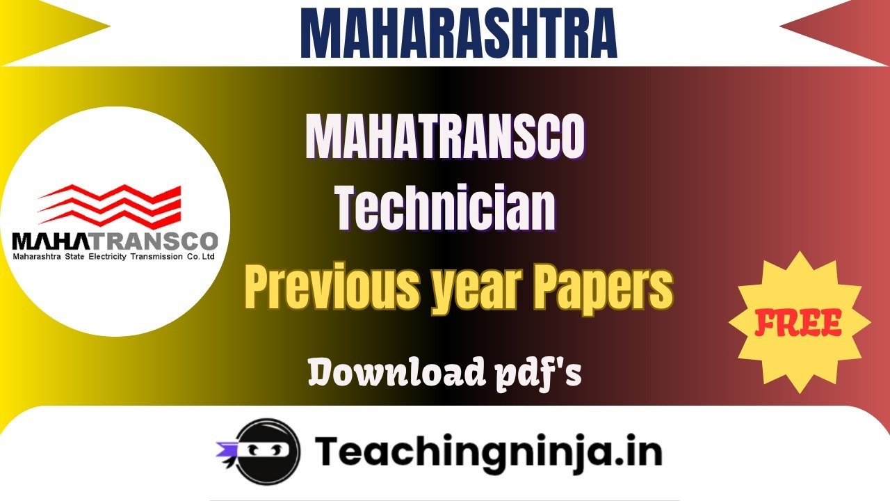 MAHATRANSCO Technician 2017 Pyps Free Pdfs Download