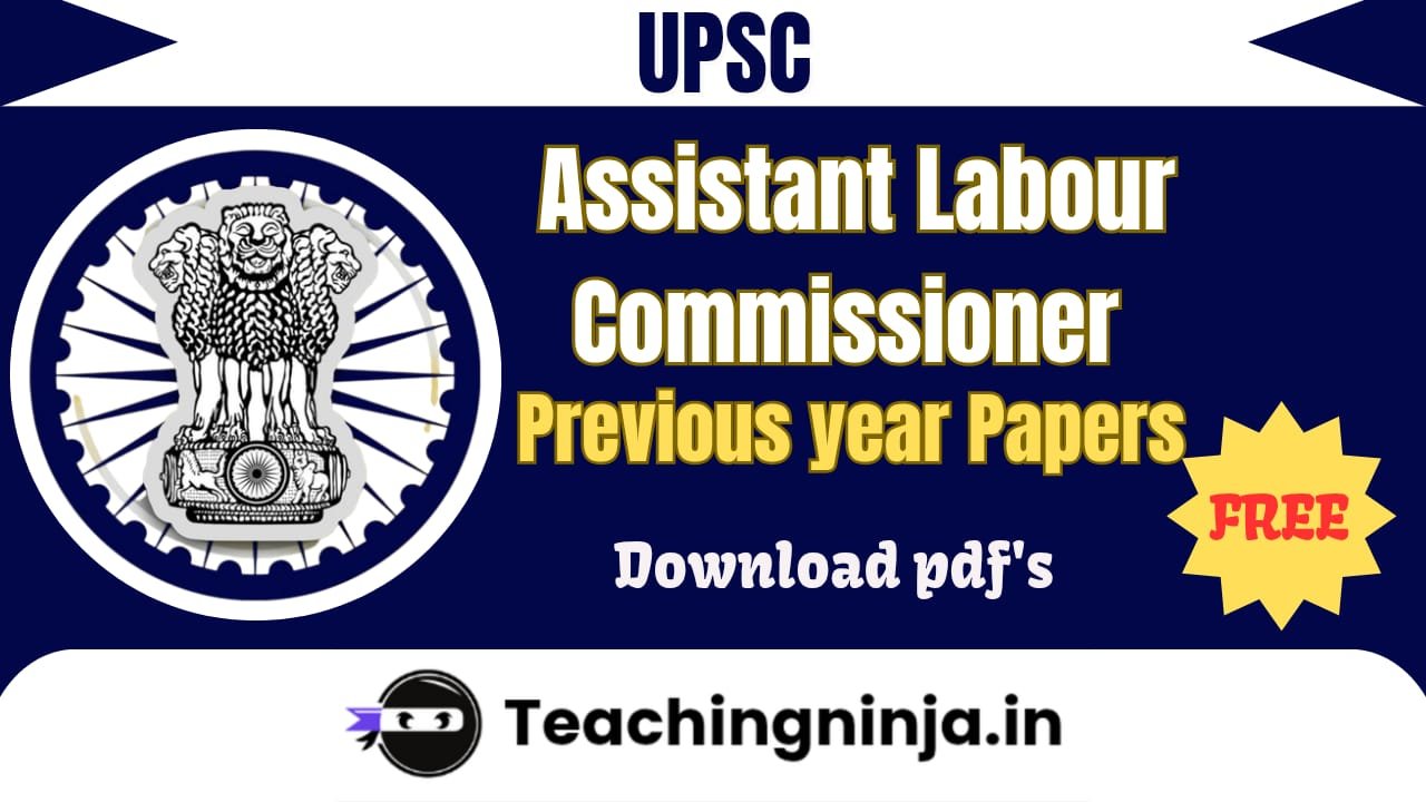 UPSC 2025 Assistant LC Previous Papers Pdf Downlaod