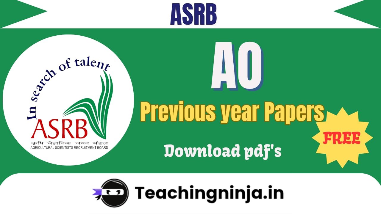 ASRB AO Previous Year Papers Pdf Free Download, ASRB AO Previous Year Question Papers With Solutions PDF, Download ASRB AO Old Question Papers Free, ASRB AO Exam Previous Papers PDF Free Download, ASRB AO Question Paper PDF Hindi English, ASRB AO Practice Papers PDF Free, ASRB AO Model Question Papers Download