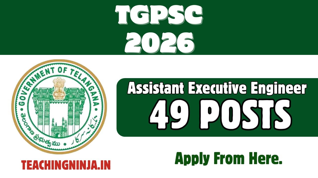 TGPSC AEE (Electrical) Recruitment 2026 – Apply Online for 49 Assistant Executive Engineer Posts